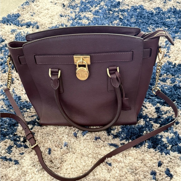 MICHAEL Michael Kors Plum Satchel - Picture 1 of 4